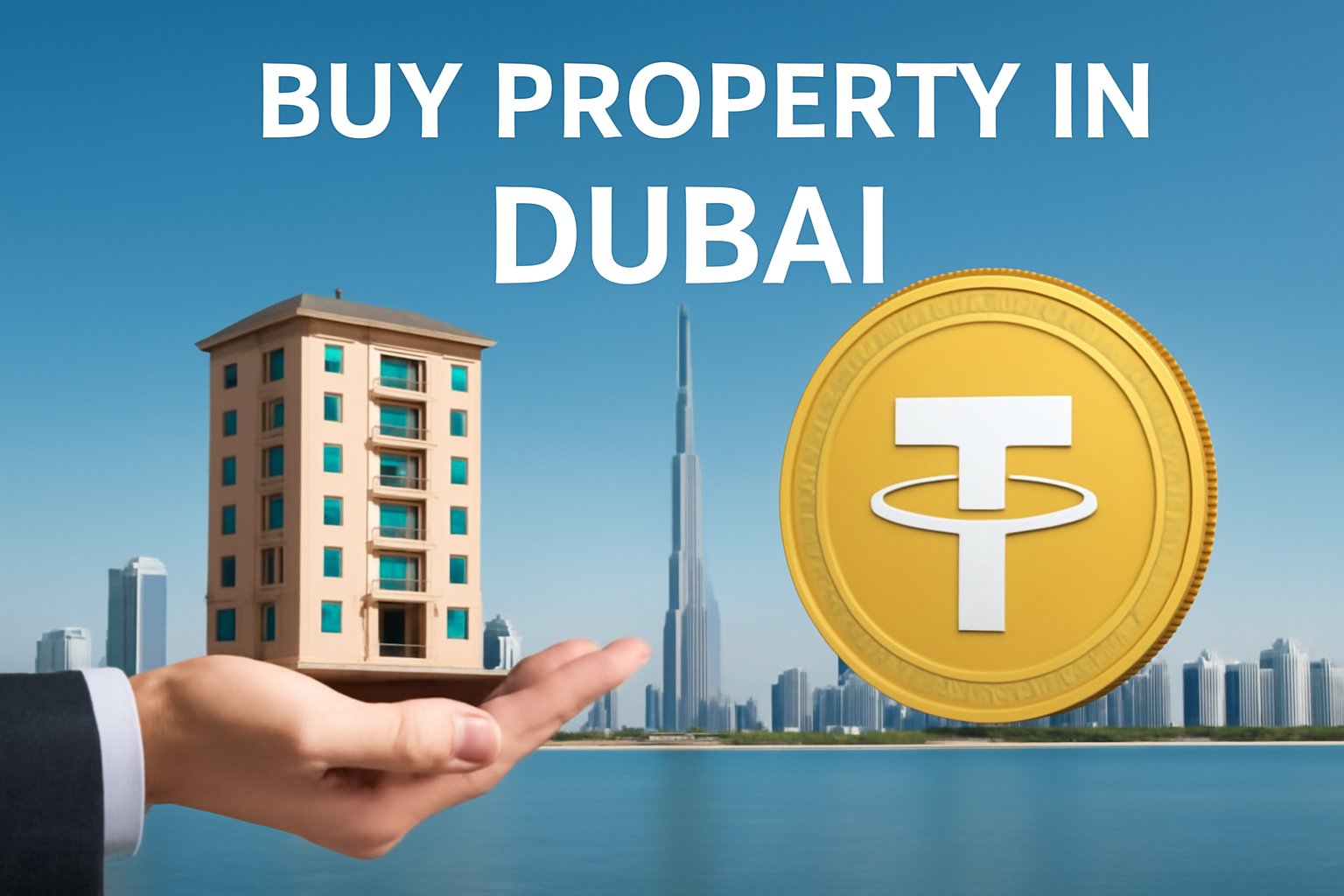 خرید ملک با ارز دیجیتال در دبی