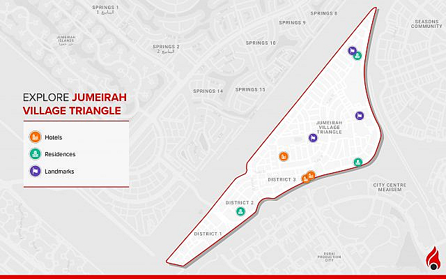 منطقه jvc دبی